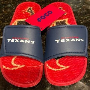Brand NEW with tags Houston Texans Sliders! Size 13 - 1 Youth / Big Kids